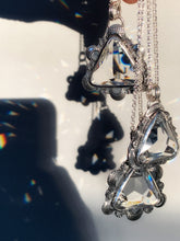 Load image into Gallery viewer, Vintage Swarovski moon prism medallion #1
