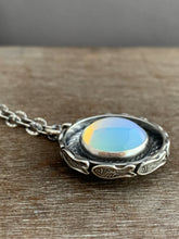 Load image into Gallery viewer, Opalite glass fish pendant