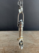 Load image into Gallery viewer, Hand pendant with heart on the palm