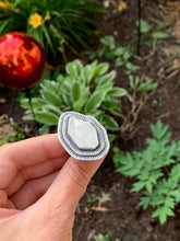 Load image into Gallery viewer, Reserved* Tibetan quartz crystal ring