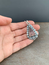 Load image into Gallery viewer, Tourmilated quartz medallion