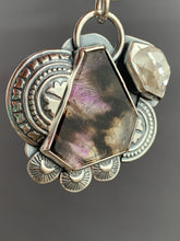 Load image into Gallery viewer, Melody Stone and herkimer Quartz Pendant