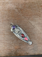 Load image into Gallery viewer, Tanzanite Owl Pendant
