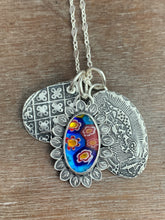 Load image into Gallery viewer, Our Lady of Guadalupe and millefiori charm set