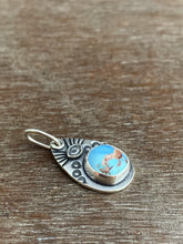 Load image into Gallery viewer, Kazakhstan lavender turquoise charm