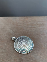 Load image into Gallery viewer, Silver fish parable pendant