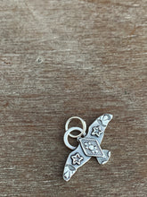 Load image into Gallery viewer, Small stamped bird pendant