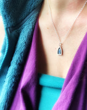 Load image into Gallery viewer, #5 Tiny moonstone charm with 18” rolo chain included