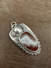 Load image into Gallery viewer, mountain lion agate necklace