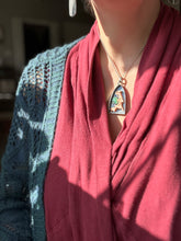 Load image into Gallery viewer, Coral and Peruvian Opal Shrine