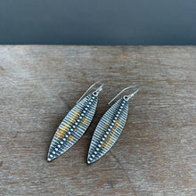 Load image into Gallery viewer, Keum Boo Hand Stamped Earrings