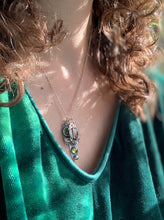 Load image into Gallery viewer, Montana Agate, Serpentine, and Peridot Charm Set