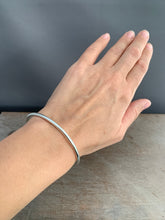 Load image into Gallery viewer, Sterling silver plain 8ga bangle