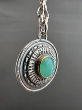 Load image into Gallery viewer, Peruvian opal set in a 22k gold bezel