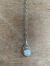 Load image into Gallery viewer, Kazakhstan lavender turquoise charm