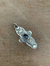 Load image into Gallery viewer, Dendritic Peruvian Opal Owl Pendant