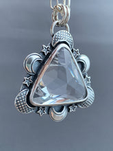 Load image into Gallery viewer, Vintage Swarovski moon prism medallion #2