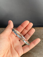 Load image into Gallery viewer, Sterling silver fish bangle