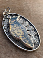 Load image into Gallery viewer, Ghost raven necklace