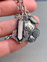Load image into Gallery viewer, Sterling silver bear and crystal charms
