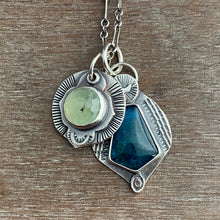 Load image into Gallery viewer, Prehnite and apatite charm set