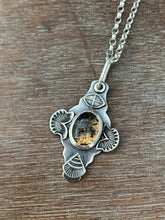 Load image into Gallery viewer, Dendritic agate charm pendant
