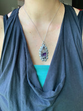 Load image into Gallery viewer, Melody Stone Moon Pendant