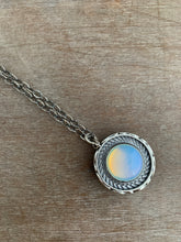 Load image into Gallery viewer, Opalite glass fish pendant