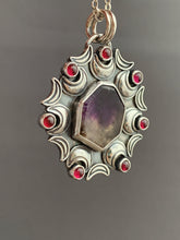 Load image into Gallery viewer, Melody Stone and Garnets Pendant