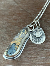 Load image into Gallery viewer, Rutilated quartz crystal charm collection