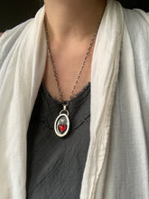 Load image into Gallery viewer, Our lady of Guadalupe and sacred heart necklace