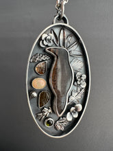 Load image into Gallery viewer, Forest crow necklace