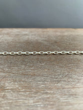 Load image into Gallery viewer, Add a chain to a necklace, Medium sterling chain, 3.2mm Oval Rolo Chain