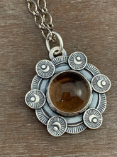 Load image into Gallery viewer, Smokey quartz medallion