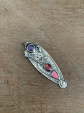 Load image into Gallery viewer, Tanzanite Owl Pendant