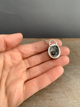 Load image into Gallery viewer, Tourmilated quartz double sided pendant