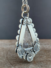 Load image into Gallery viewer, Tourmilated quartz medallion