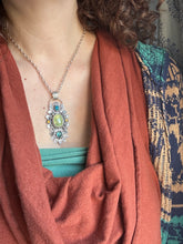Load image into Gallery viewer, Multi stone elaborate pendant