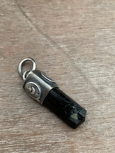 Load image into Gallery viewer, Black Ice Tourmaline Crystal necklace