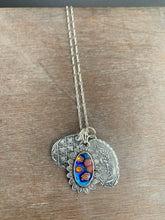 Load image into Gallery viewer, Our Lady of Guadalupe and millefiori charm set