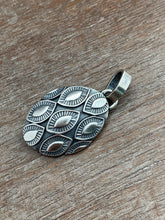 Load image into Gallery viewer, Montana agate double sided dragon egg medallion