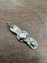 Load image into Gallery viewer, Moonstone Bird charm