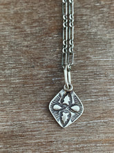 Load image into Gallery viewer, Tiny stamped silver charm