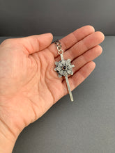 Load image into Gallery viewer, Large garnet cross