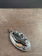 Load image into Gallery viewer, Basenite Crow Necklace pair