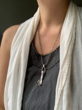Load image into Gallery viewer, Hand pendant with eye on the palm