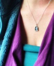 Load image into Gallery viewer, #4 Tiny moonstone charm with 18” rolo chain included