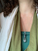 Load image into Gallery viewer, Reserved* Caged Quartz Pendant 5