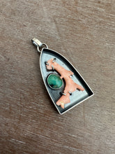 Load image into Gallery viewer, Coral and Peruvian Opal Shrine