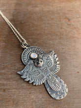 Load image into Gallery viewer, Moonstone owl